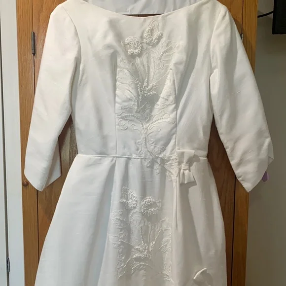 VINTAGE WEDDING DRESS - Picture 2 of 12